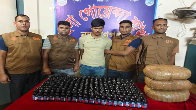 সোনারগাঁয়ে ডিবির অভিযানে মাদকসহ গ্রেপ্তার ১