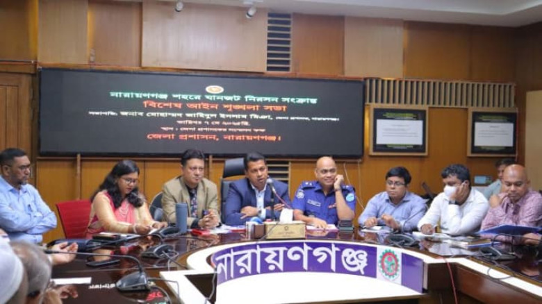 শহরে যানজট নিরসনে জেলা প্রশাসকের কঠোর হুঁশিয়ারি