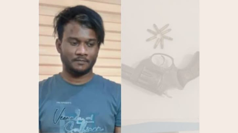 সোনারগাঁয়ে বিদেশি অস্ত্র ও গুলিসহ যুবক আটক
