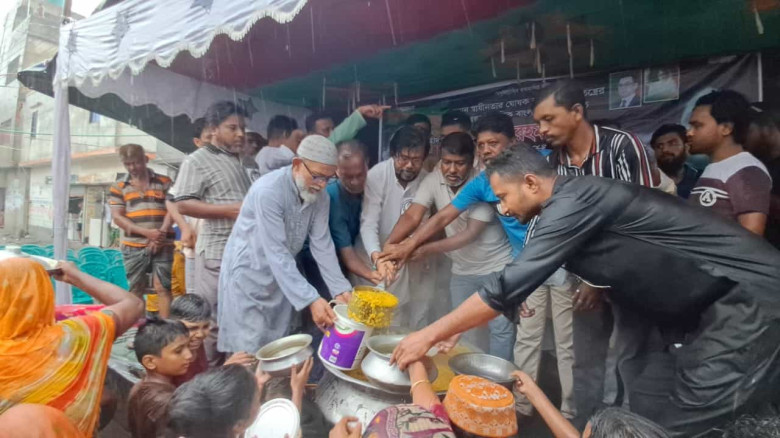 জিয়াউর রহমানের শাহাদাৎ বার্ষিকী উপলক্ষে ফতুল্লা ইউনিয়ন বিএনপির মিলাদ ও দোয়া